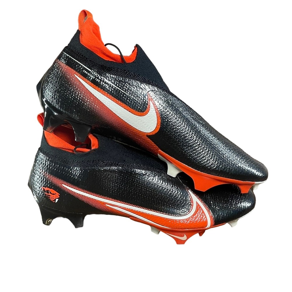 Nike Vapor Edge 360 Elite Oregon Beaver Football Cleats CV1673-001 Men Size 11.5 - Picture 11 of 13